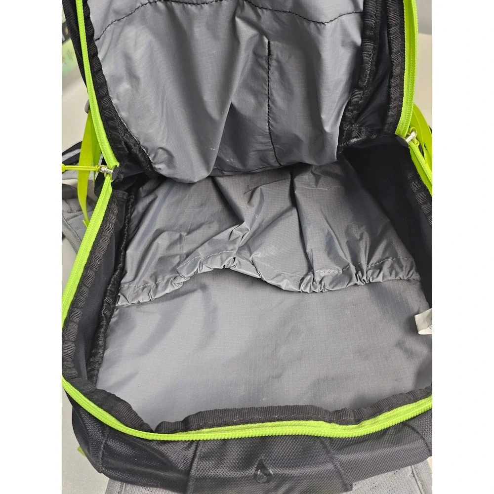 Bergans of Norway Rondane 18 Technical Backpack Black Neon Lime Green Hiking